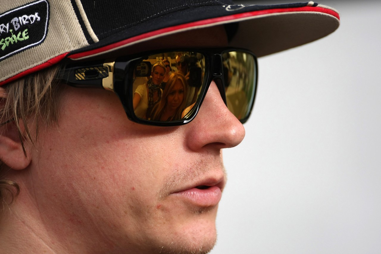 20.04.2012- Kimi Raikkonen (FIN) Lotus F1 Team E20 