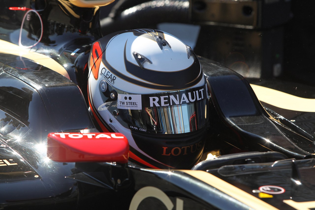 Kimi Raikkonen, Lotus Renault F1 Team  - Lotus F1 Team E20 Launch 