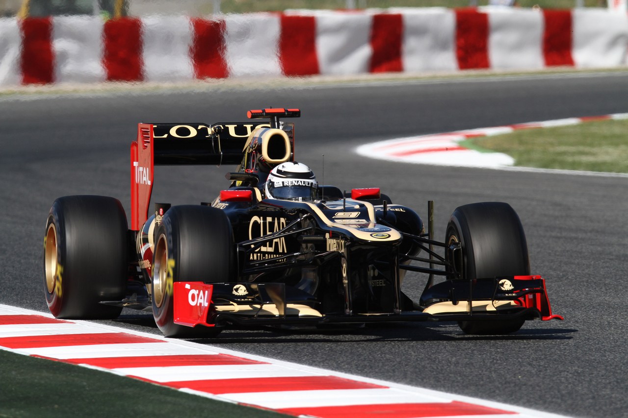 11.05.2012- Free Practice 1, Kimi Raikkonen (FIN) Lotus F1 Team E20 