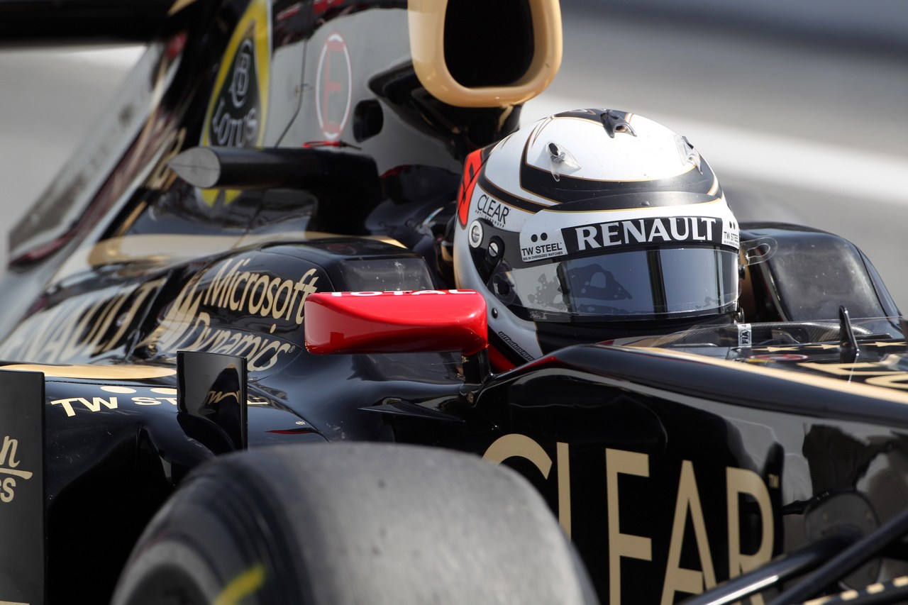 12.05.2012- Free Practice 3, Kimi Raikkonen (FIN) Lotus F1 Team E20 