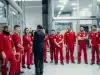 Lewis Hamilton in Ferrari
