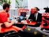 Lewis Hamilton in Ferrari
