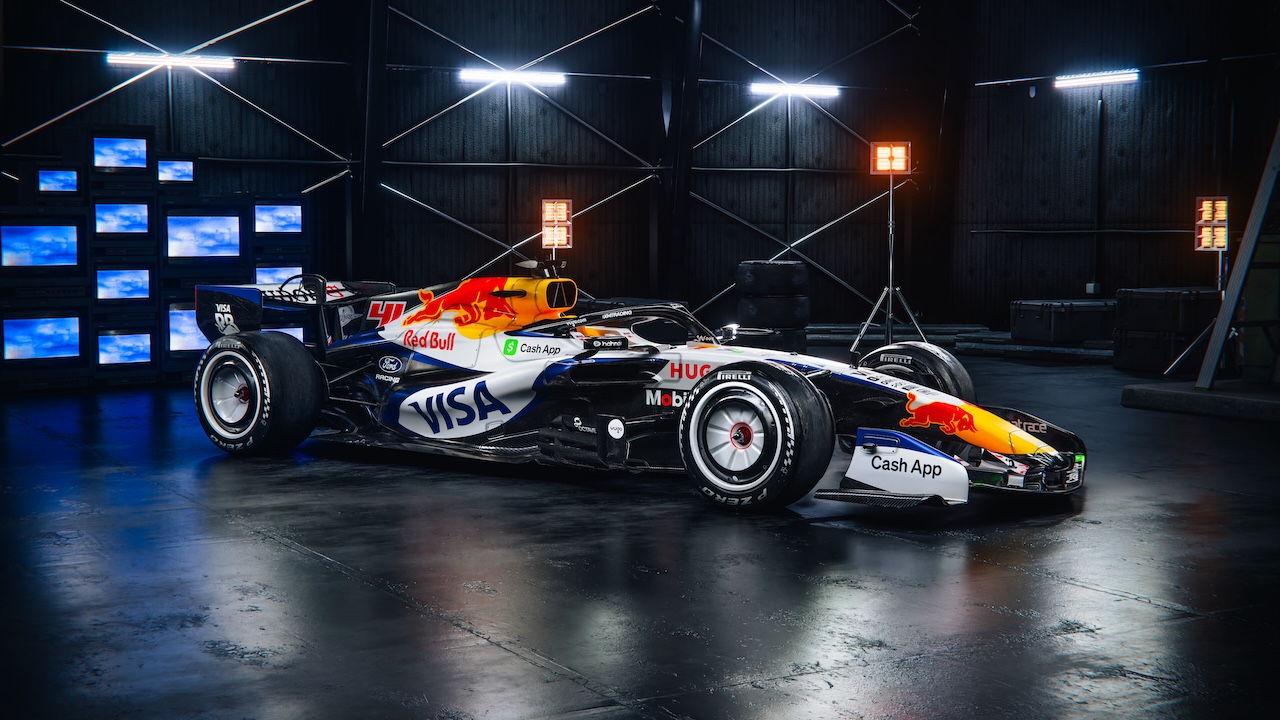 3D render of the Visa Cash App Racing Bulls livery for the 2026 F1 season. // VCARB / Red Bull Content Pool // SI202601150004 // Usage for editorial use only // 