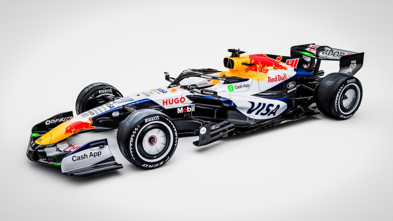 3D render of the Visa Cash App Racing Bulls livery for the 2026 F1 season. // VCARB / Red Bull Content Pool // SI202601150014 // Usage for editorial use only // 