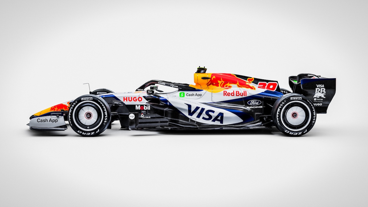 3D render of the Visa Cash App Racing Bulls livery for the 2026 F1 season. // VCARB / Red Bull Content Pool // SI202601150017 // Usage for editorial use only // 