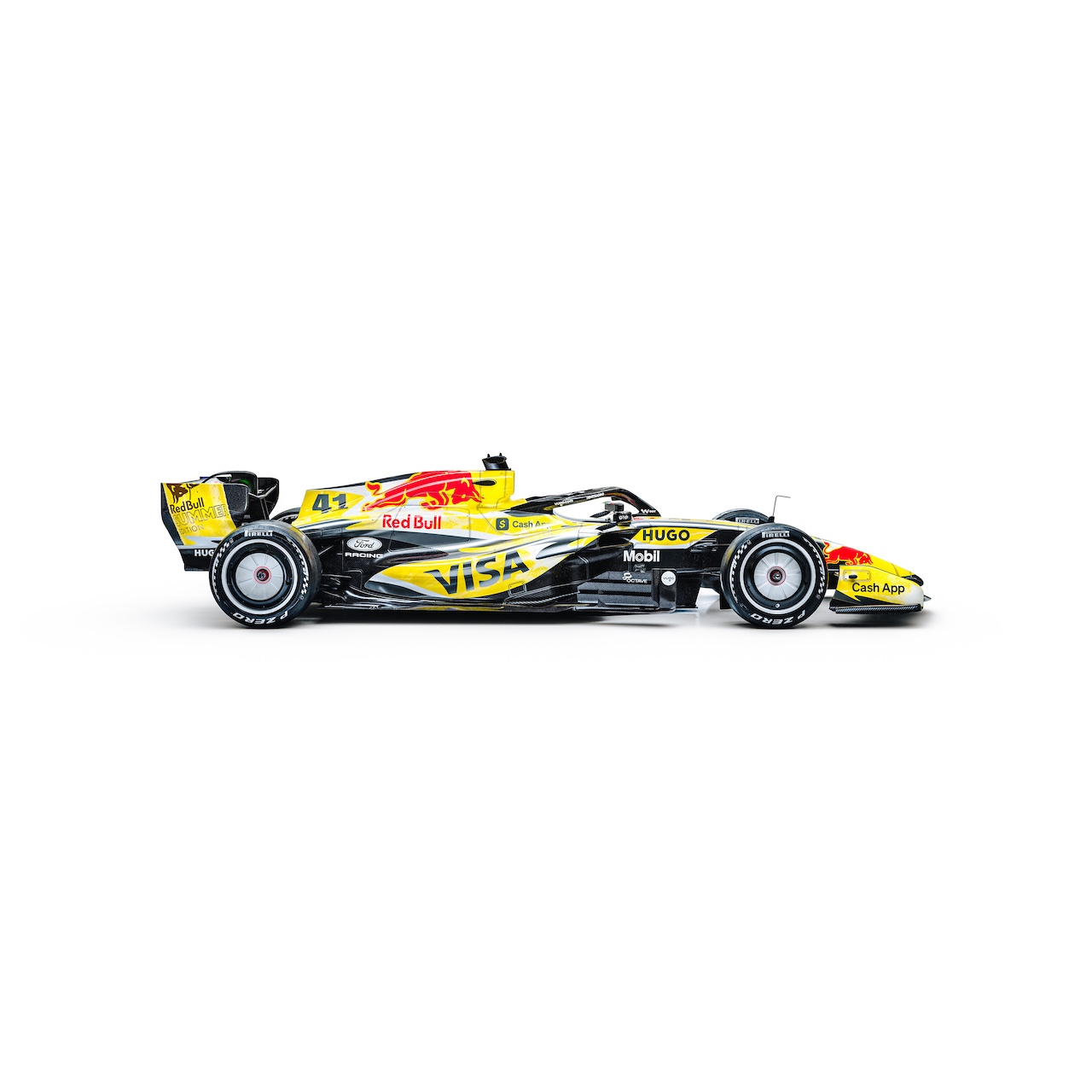 Digital renders of Arvid Lindblad's VCARB 03 in the special livery ahead of the 2026 Miami Grand Prix. // VCARB / Red Bull Content Pool // SI202604270907 // Usage for editorial use only // 