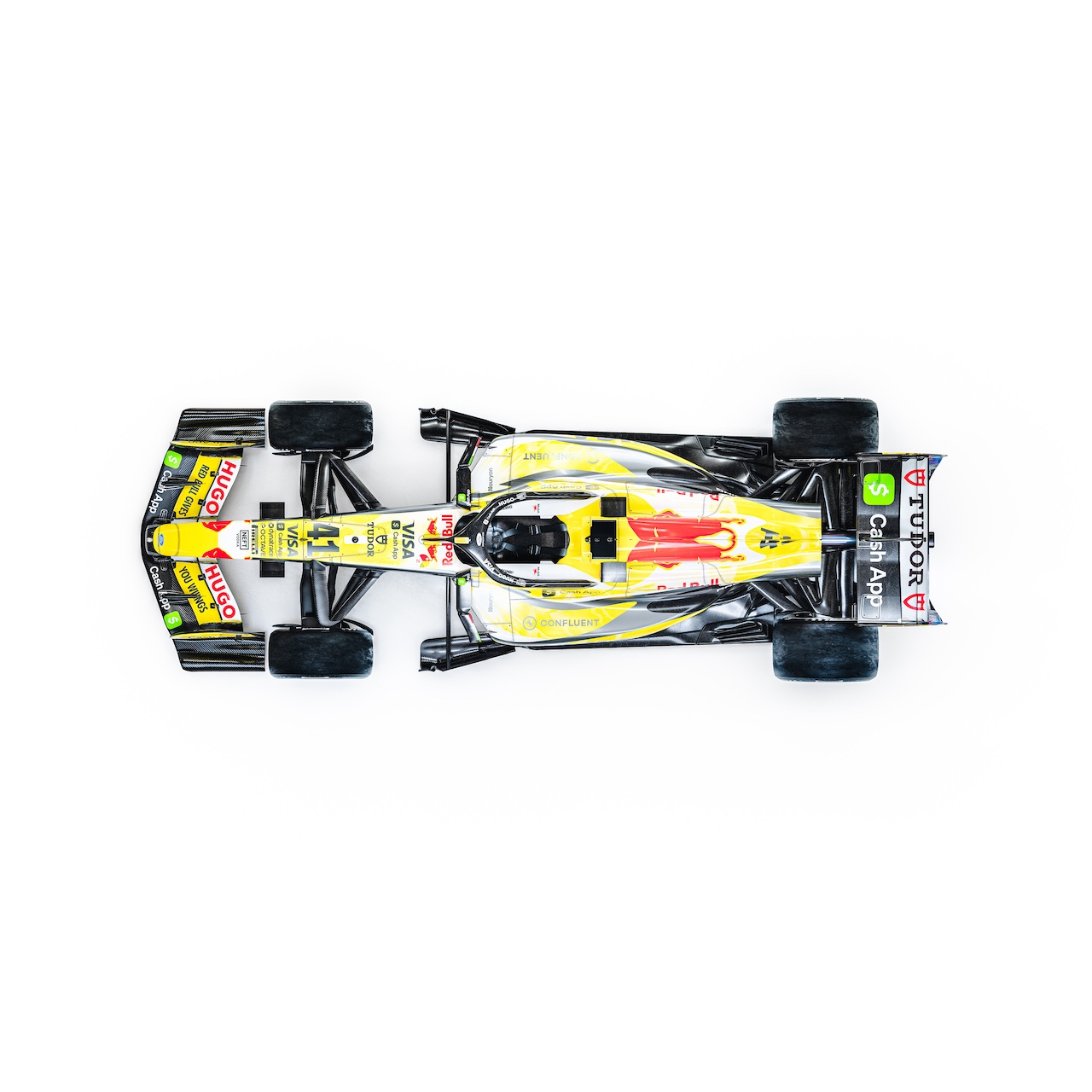 Digital renders of Arvid Lindblad's VCARB 03 in the special livery ahead of the 2026 Miami Grand Prix. // VCARB / Red Bull Content Pool // SI202604270909 // Usage for editorial use only // 