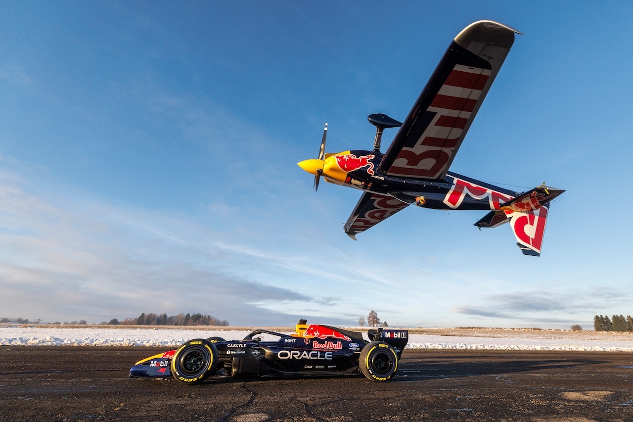 Martin Sonka unveils the new Oracle Red Bull Racing Livery, Jindrichuv Hradec, Czech Republic on 28th November, 2025. // Samo Vidic / Red Bull Content Pool // SI202601140704 // Usage for editorial use only // 