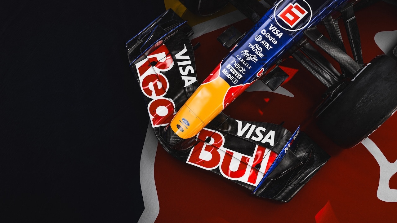 3D renders of the new livery for Oracle Red Bull Racing's car for the 2026 Formula 1 season. // Oracle Red Bull Racing / Red Bull Content Pool // SI202601140766 // Usage for editorial use only // 