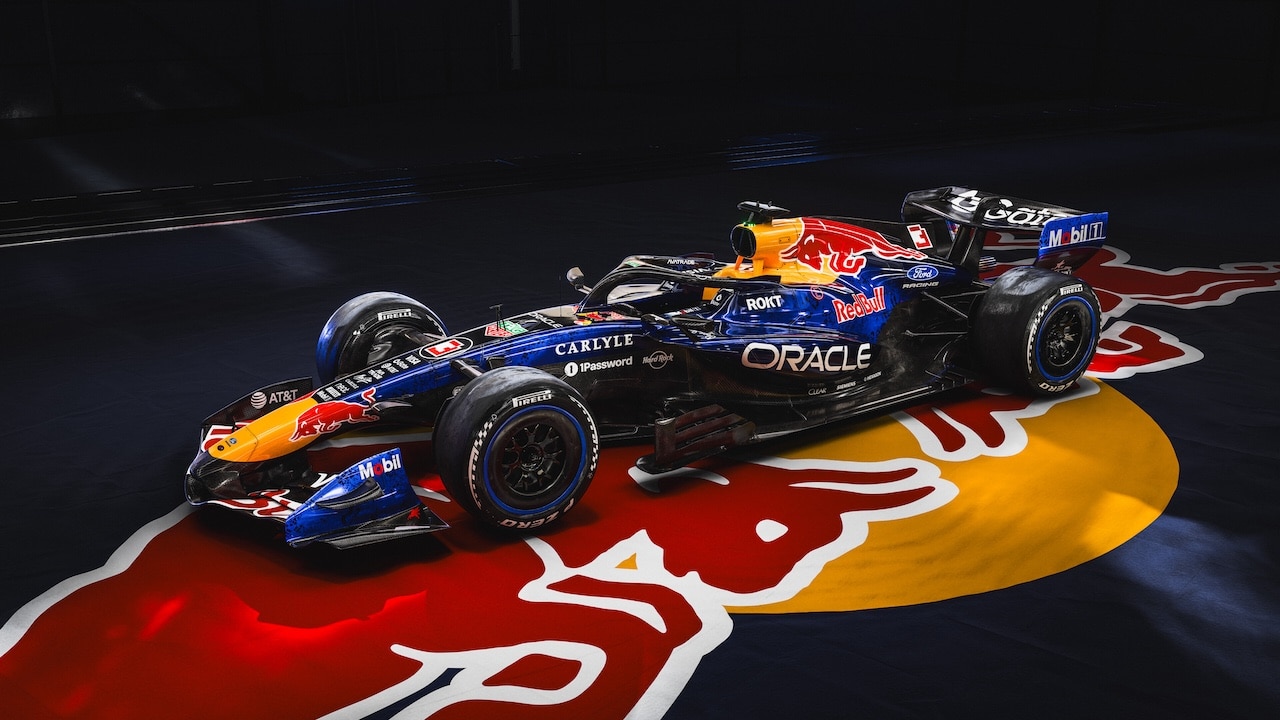 3D renders of the new livery for Oracle Red Bull Racing's car for the 2026 Formula 1 season. // Oracle Red Bull Racing / Red Bull Content Pool // SI202601140767 // Usage for editorial use only // 