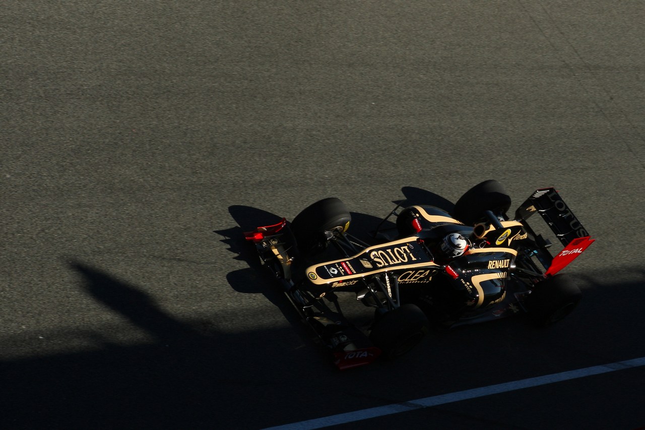 Kimi Raikkonen, Lotus Renault F1 Team  - Lotus F1 Team E20 Launch 