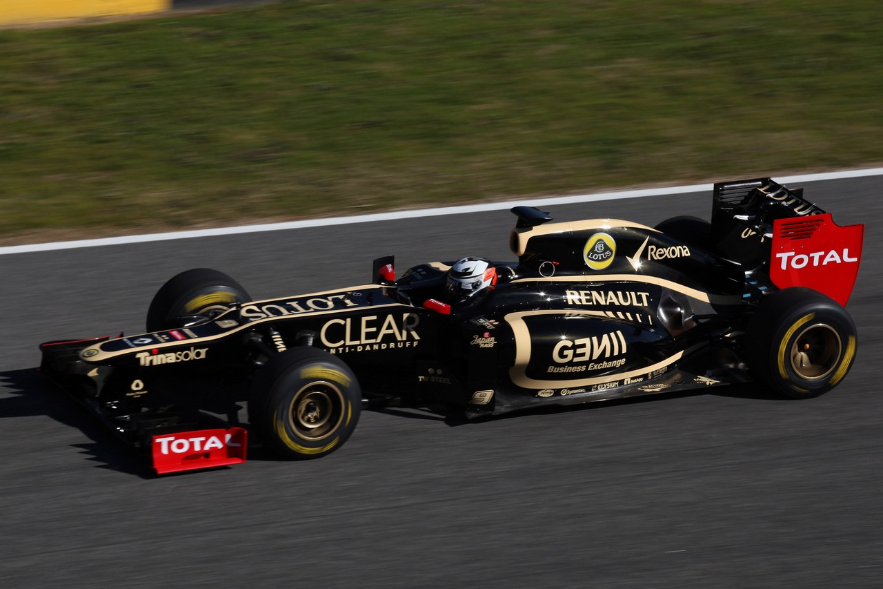 Lotus E20 Presentazione e shakedown a Jerez