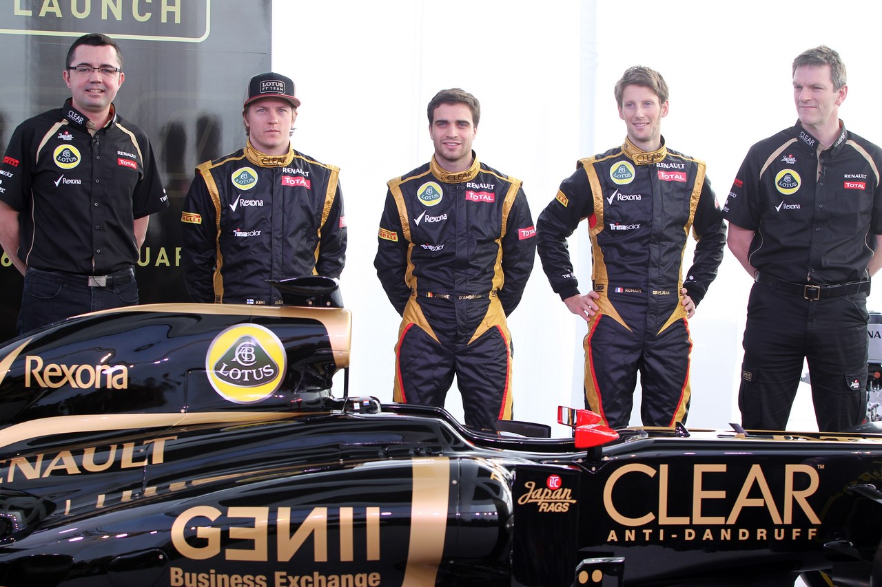 Lotus E20 Presentazione e shakedown a Jerez