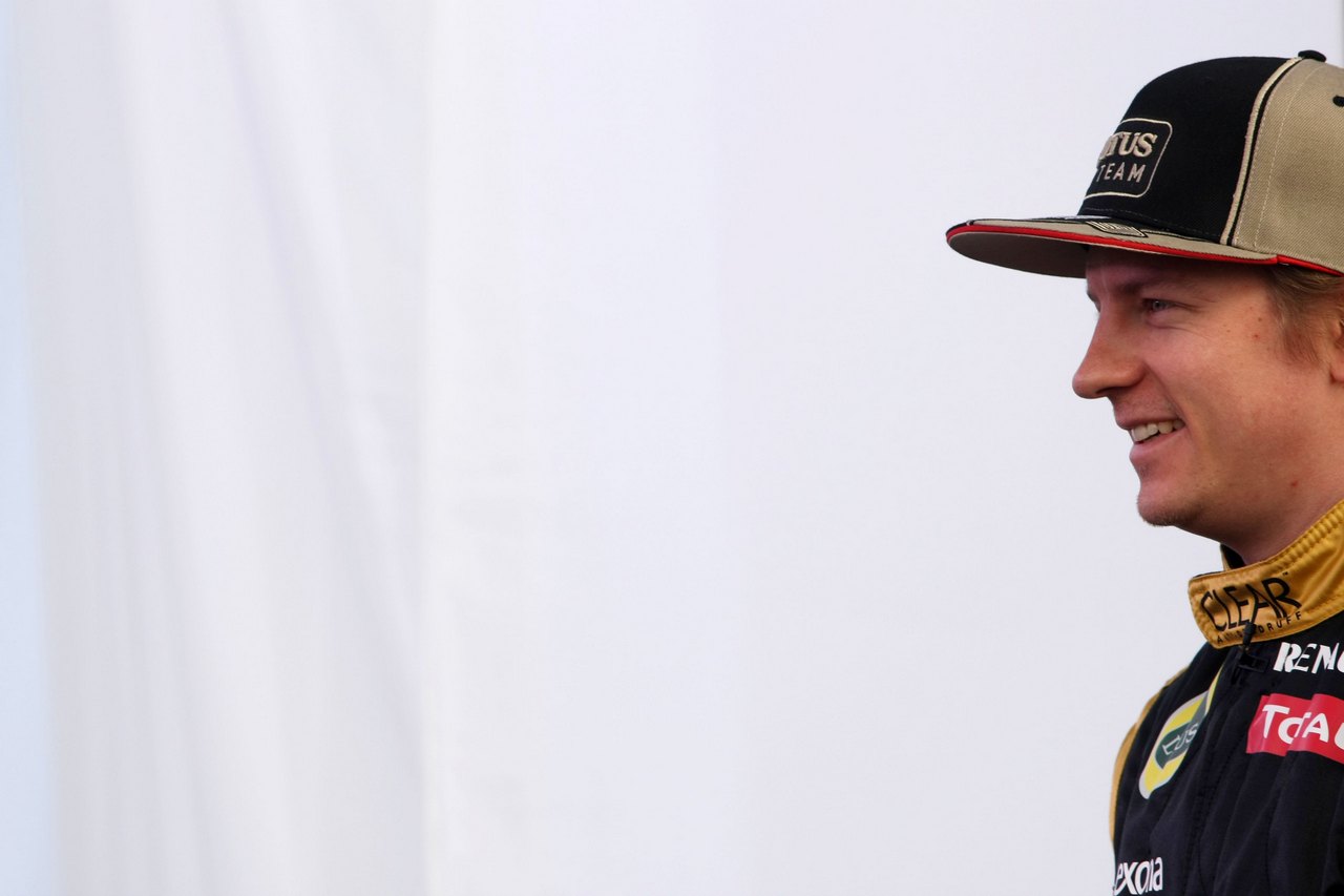
Kimi Raikkonen (FIN), Team Lotus Renault GP  - Lotus F1 Team E20 Launch