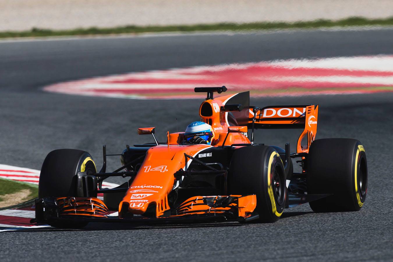 McLaren MCL32 - Filming day
