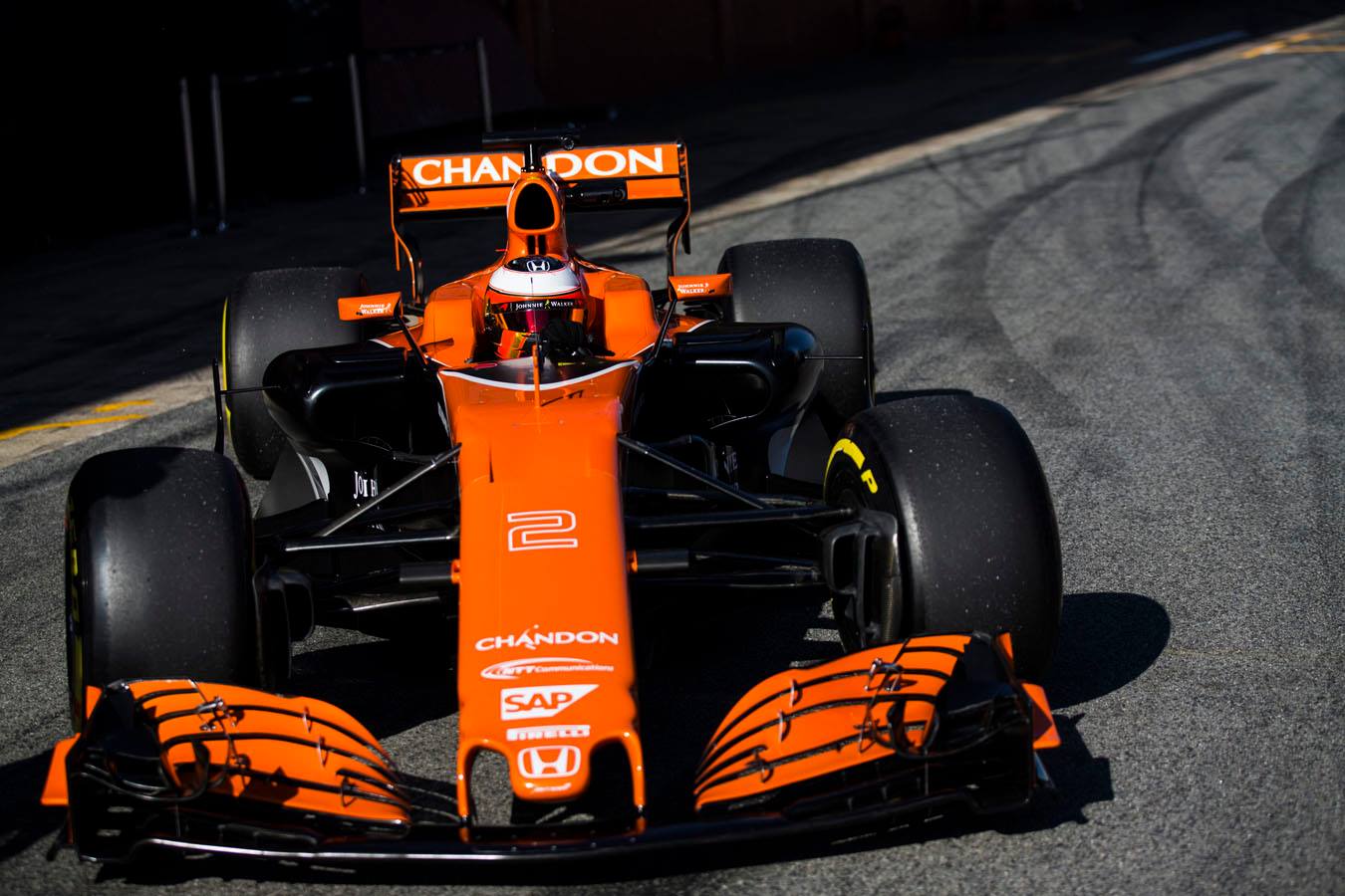 McLaren MCL32 - Filming day