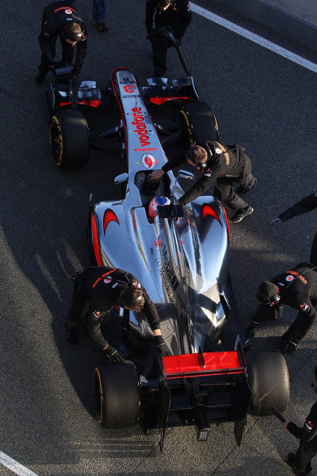 07.02.2012 Jerez, Spain,
Jenson Button (GBR), McLaren Mercedes   - Formula 1 Testing, day 1 - Formula 1 World Championship 