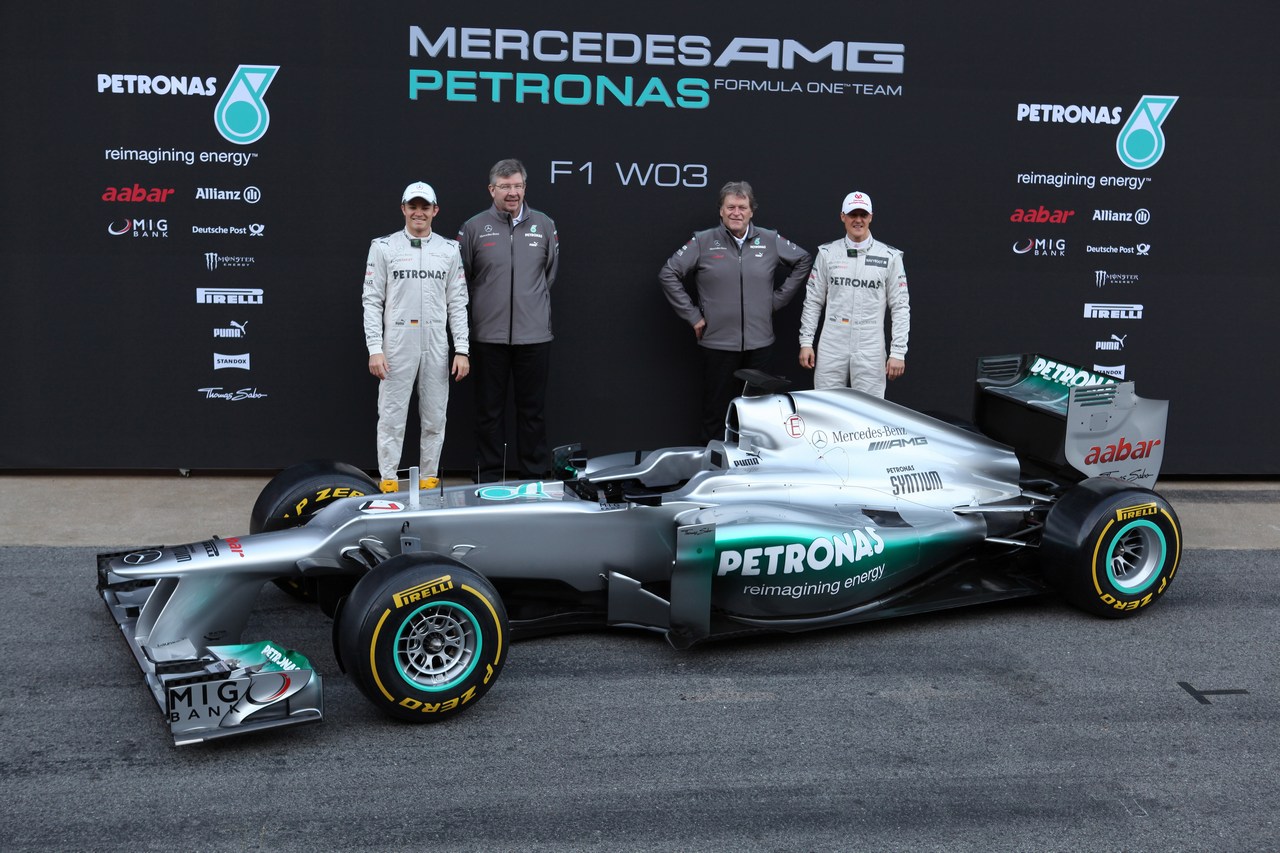 Mercedes AMG W03 - Formula 1 2012