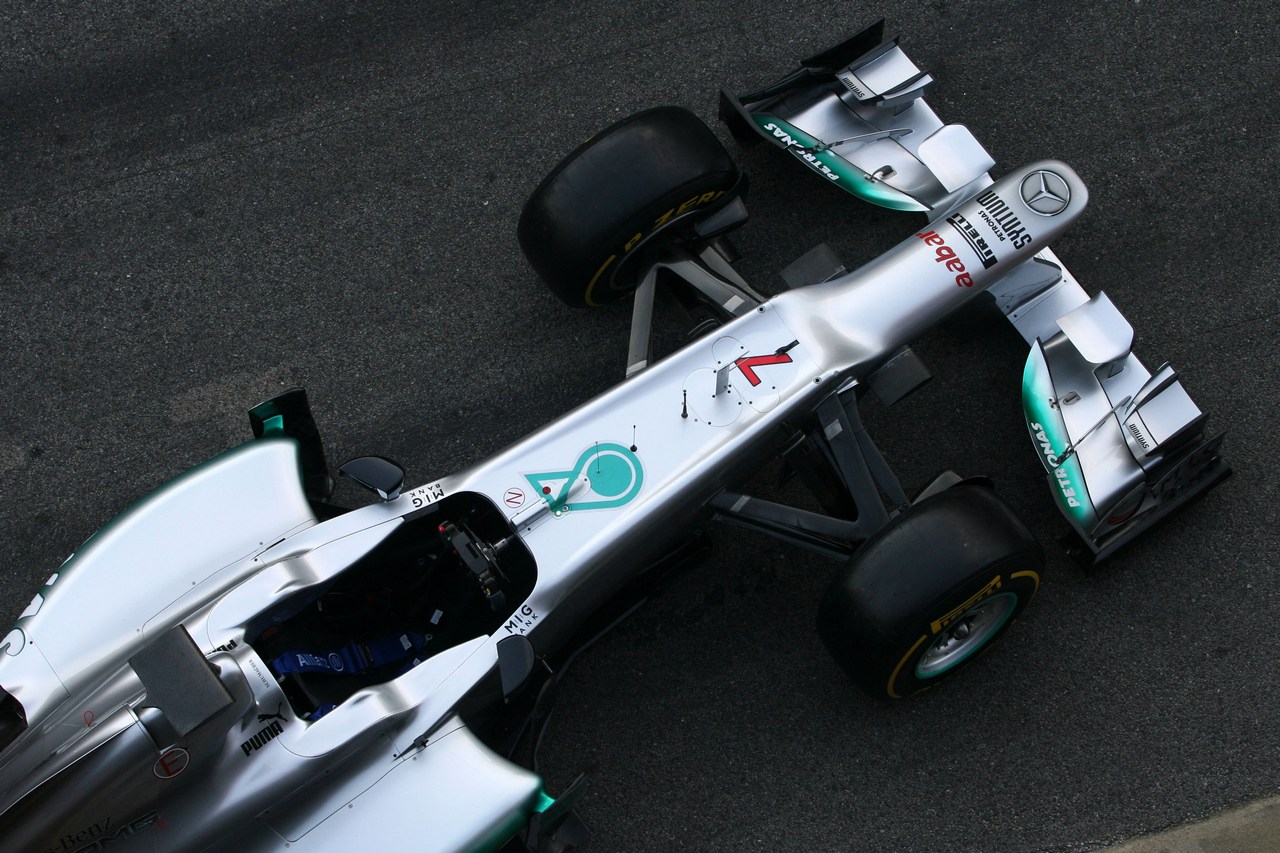 21.02.2012 Barcelona, Spain, Atmosphere - Mercedes F1 W03 Launch 