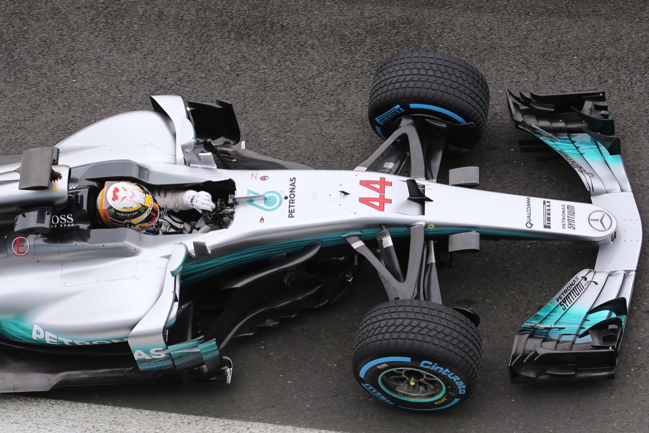 Lewis Hamilton (GBR) Mercedes AMG F1 W08.
23.02.2017.