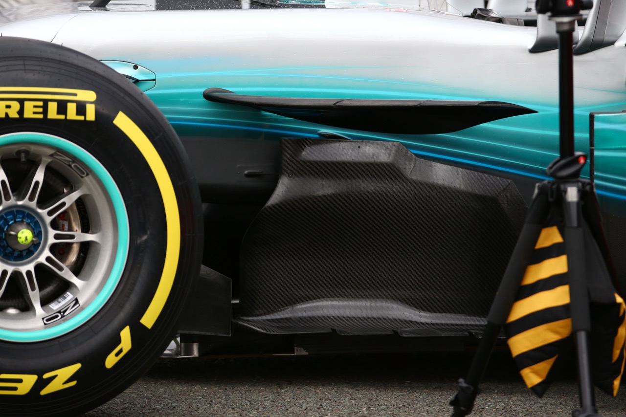 Mercedes AMG F1 W08 detail.
23.02.2017.