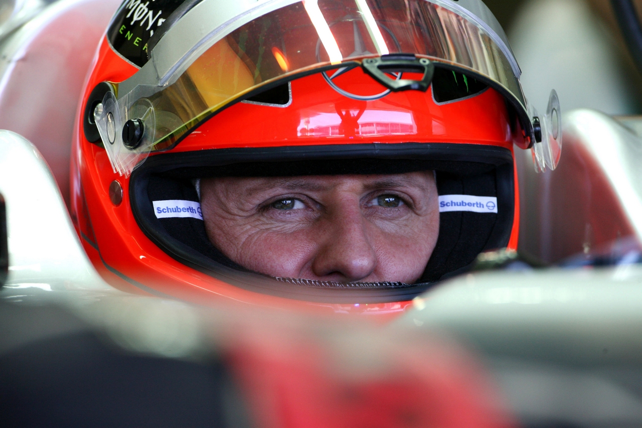 08.02.2012 Jerez, Spain,
Michael Schumacher (GER), Mercedes GP   - Formula 1 Testing, day 1 - Formula 1 World Championship 