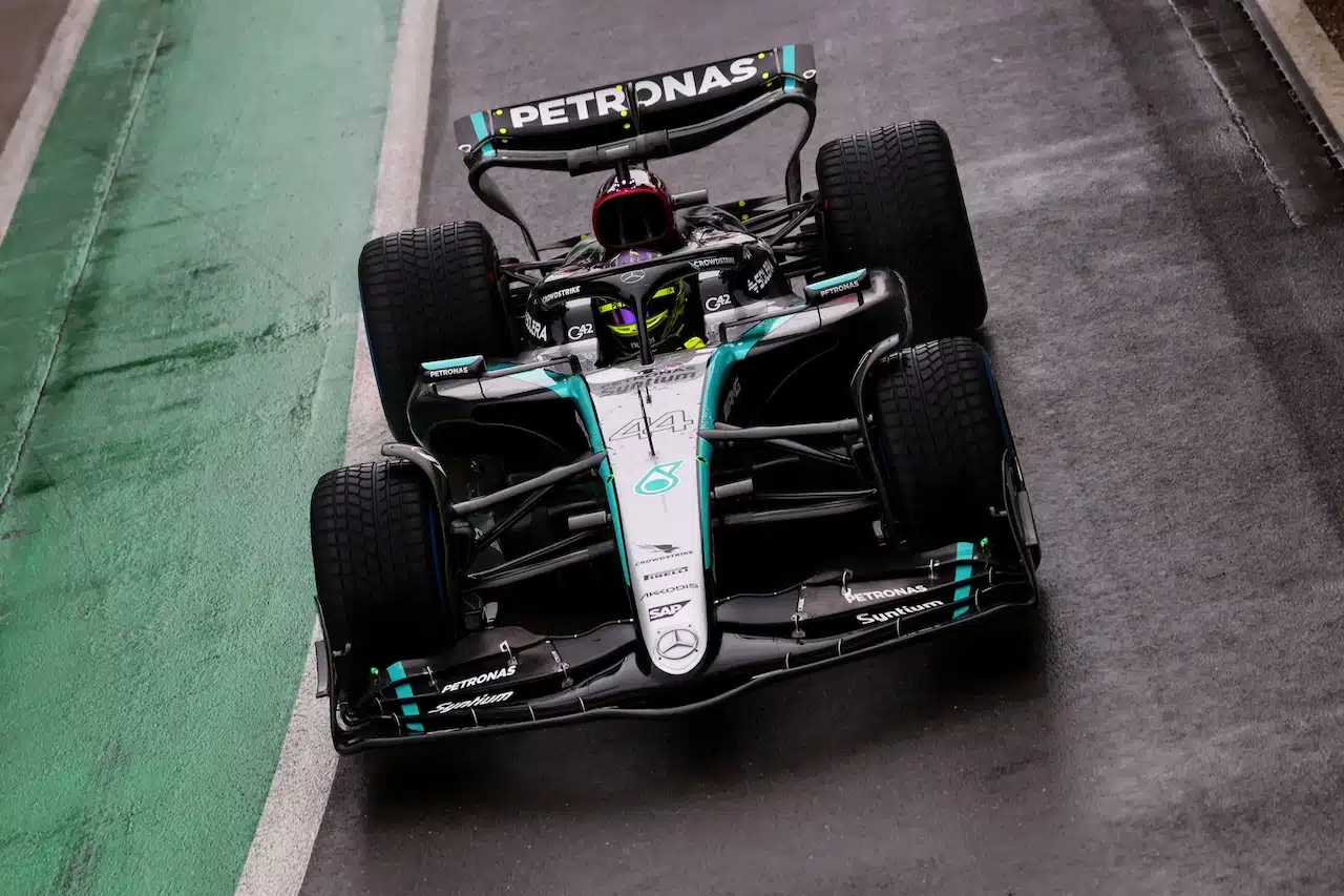 Mercedes W15 Shakedown Silverstone