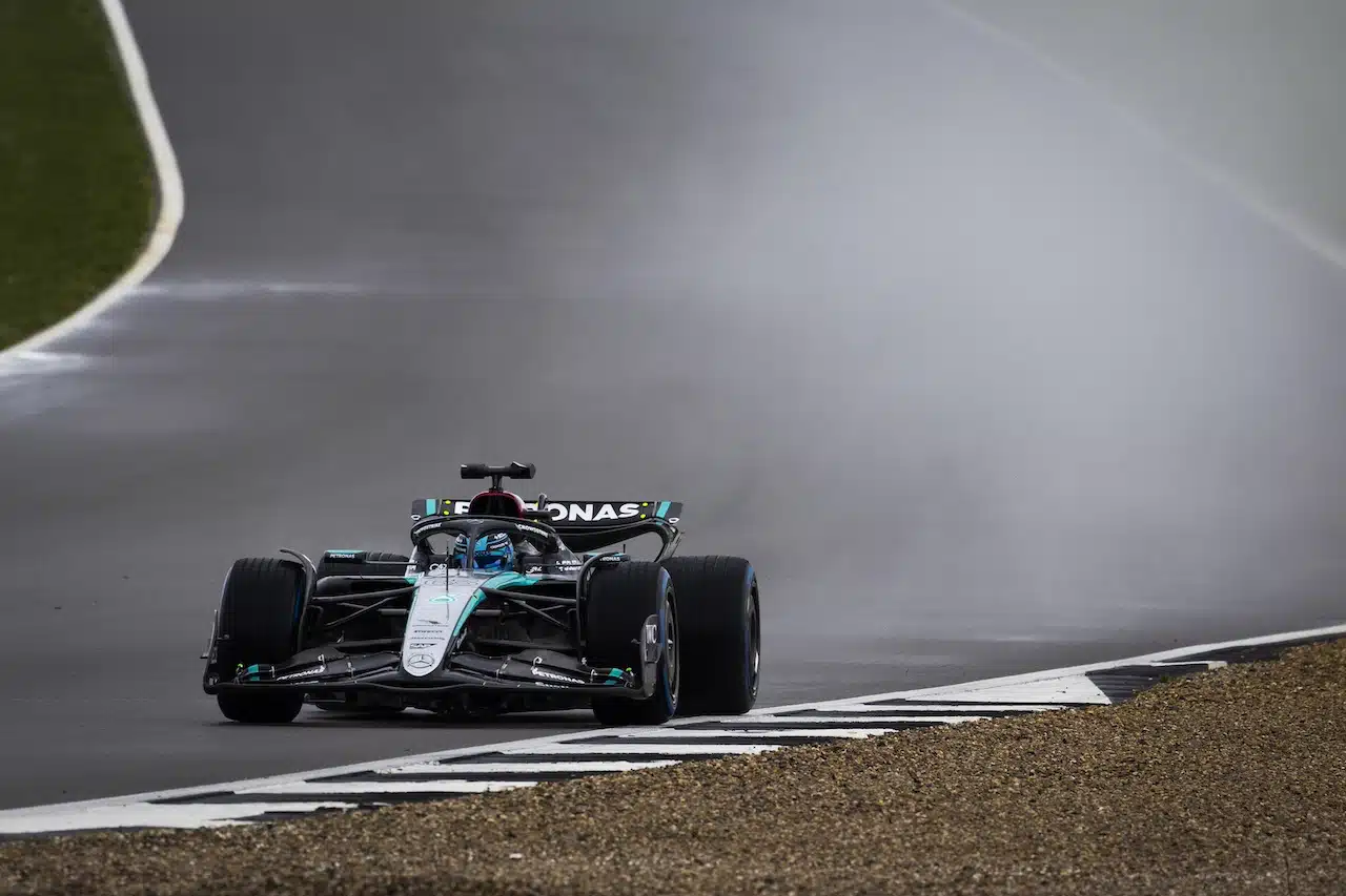 Mercedes W15 Shakedown Silverstone