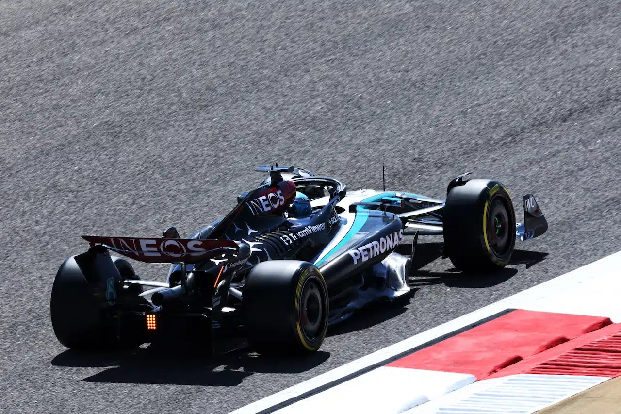 Mercedes W15 | Test Bahrain 2024