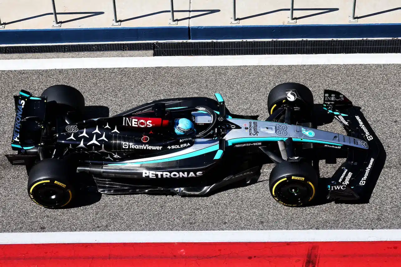 Mercedes W15 | Test Bahrain 2024