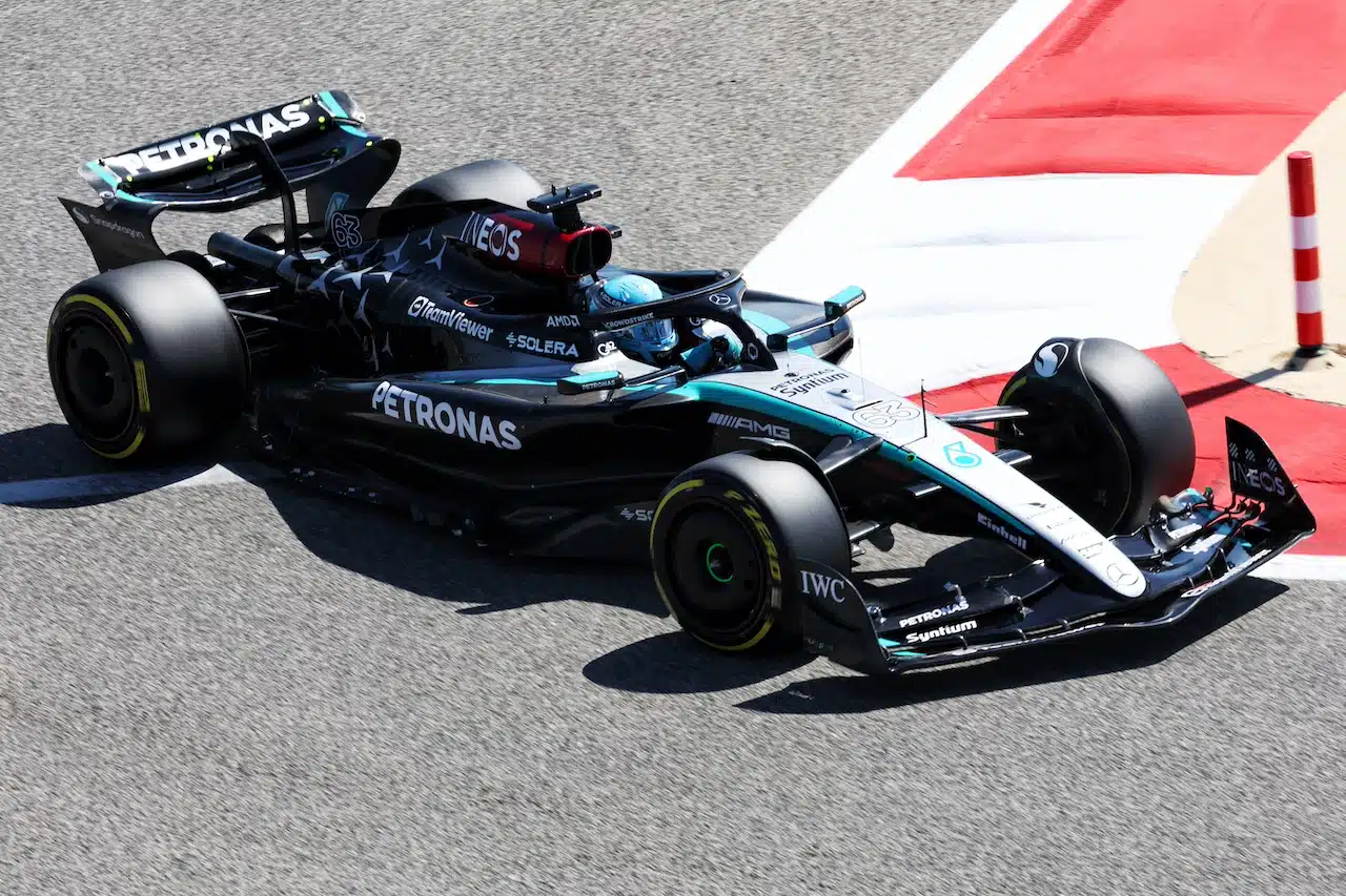 Mercedes W15 | Test Bahrain 2024