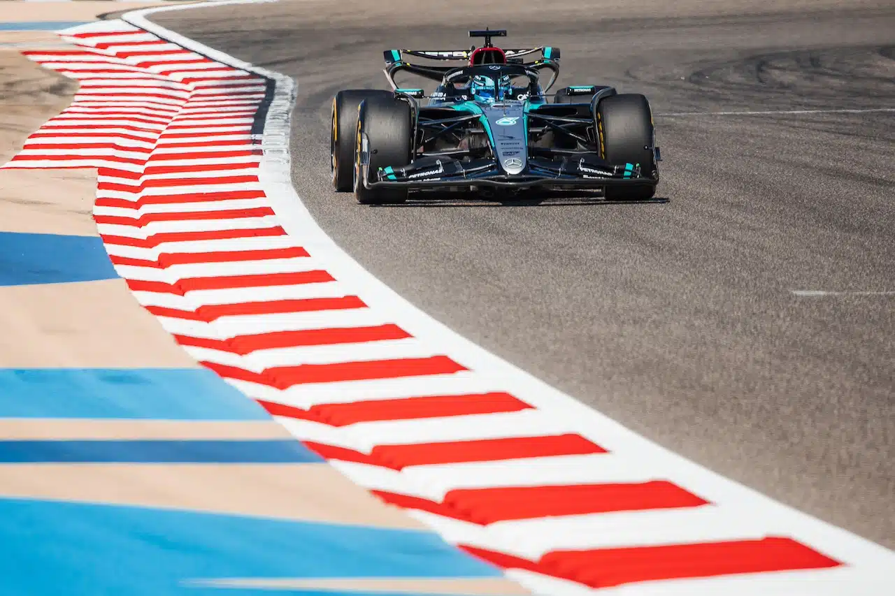 Mercedes W15 | Test Bahrain 2024