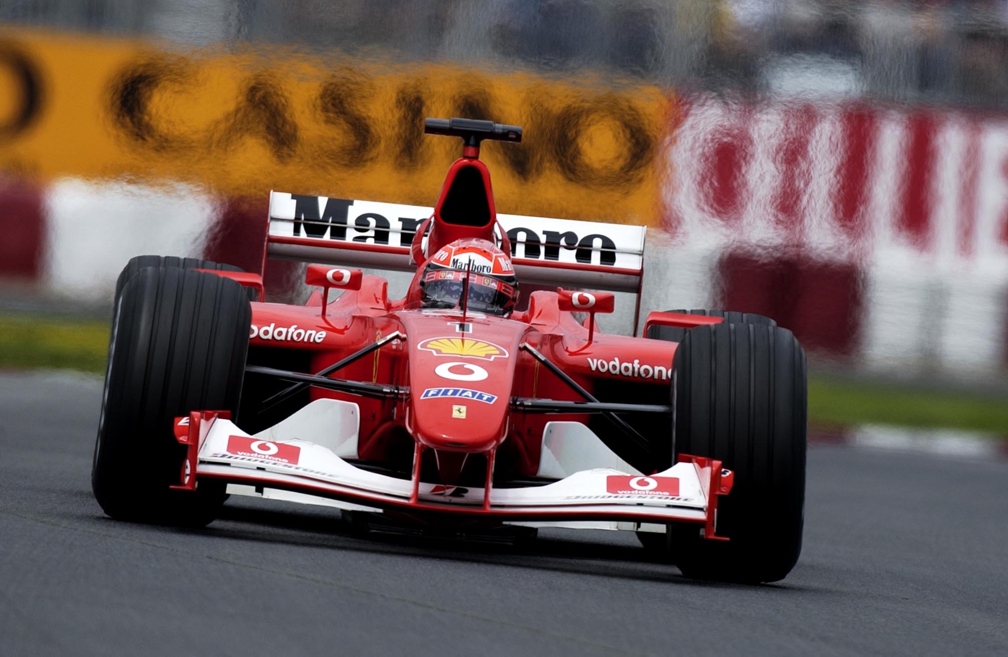 Шумахер Ferrari f2002