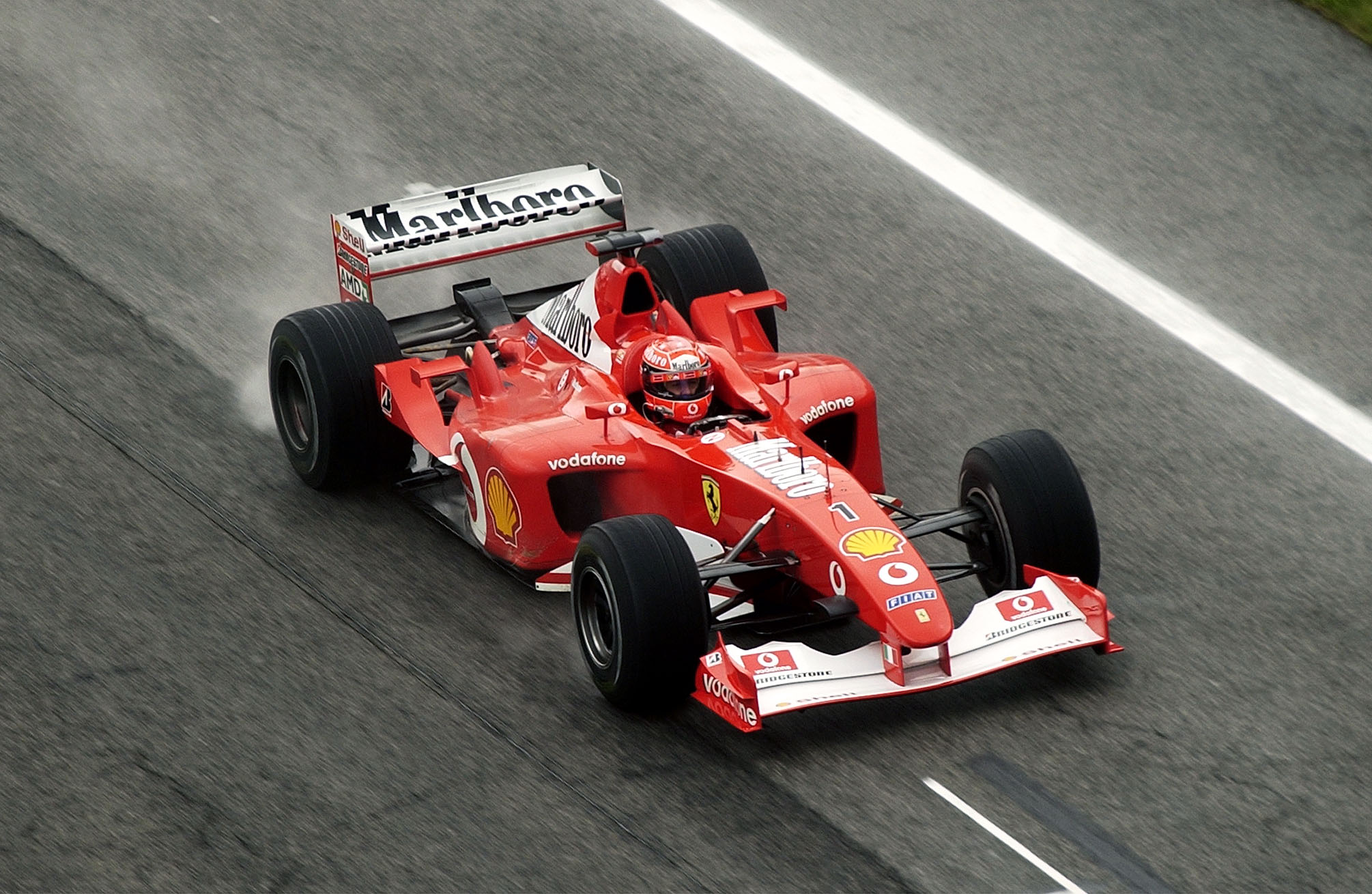 Шумахер Ferrari f2002