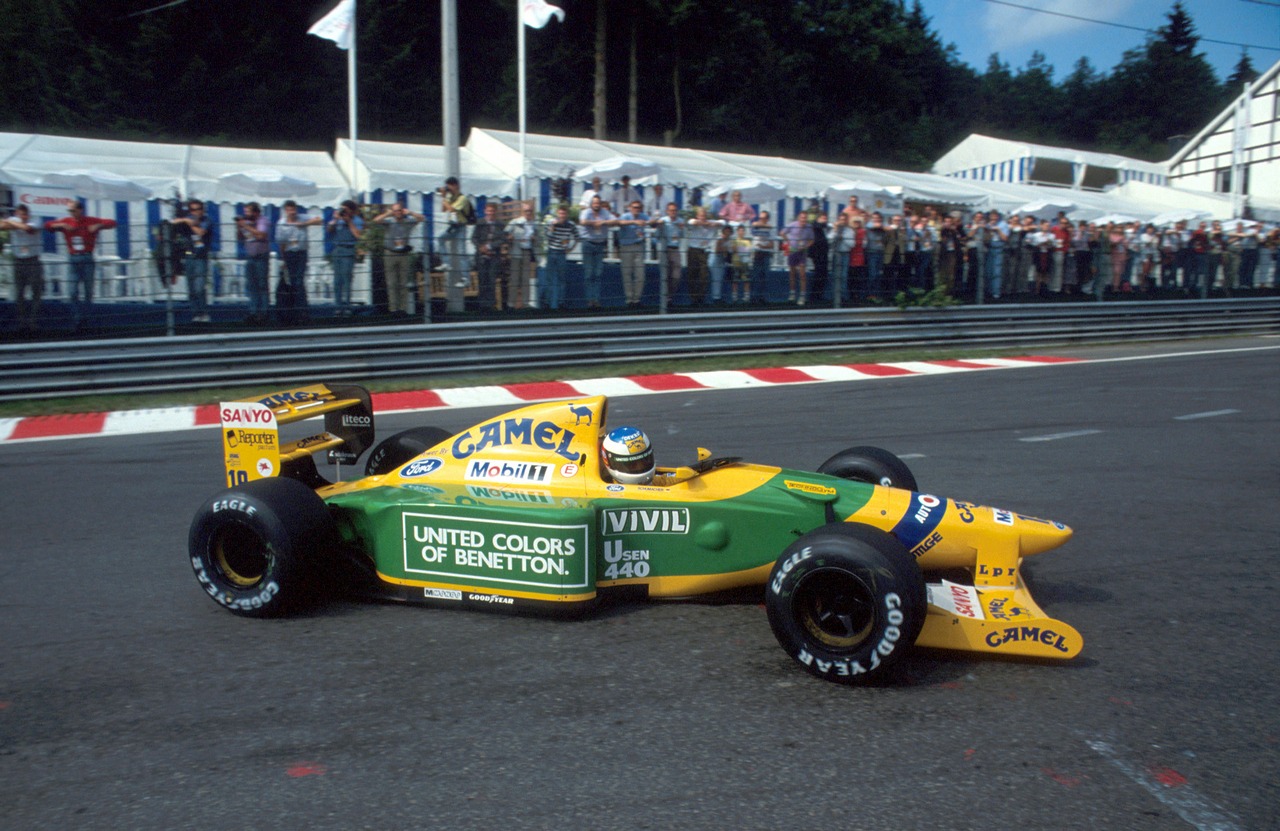 84551: (/PHOTO4) 2006-09-06 Varie -  - Michael Schumacher story - car michael schumacher (ger) benetton F1 al GP