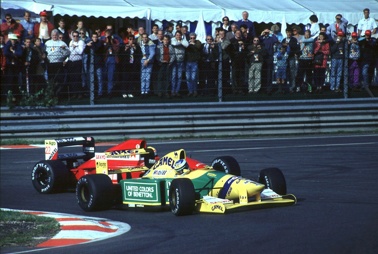 84672: (/PHOTO4) 2006-09-06 Varie -  - Michael Schumacher story - car michael schumacher (ger) Benetton Ford al