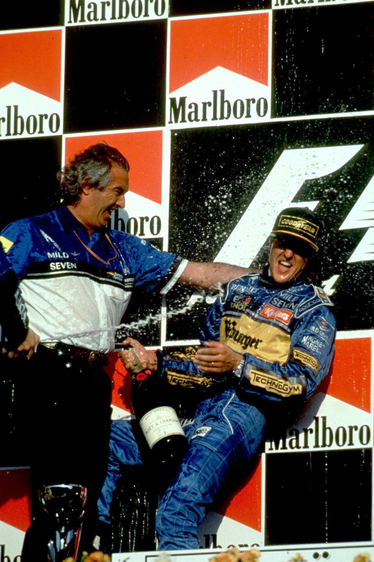 84674: (/PHOTO4) 2006-09-06 Varie -  - Michael Schumacher story - podio michael schumacher (ger) benetton renault