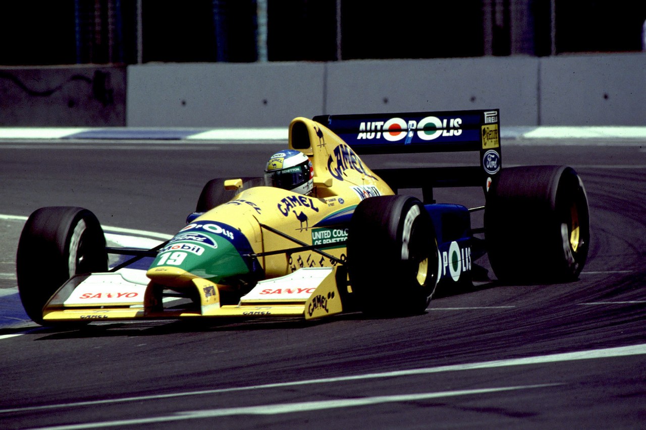 Formula one Championship 1991 - Michael Schumacher (ger) Benetton Ford - Team Benetton