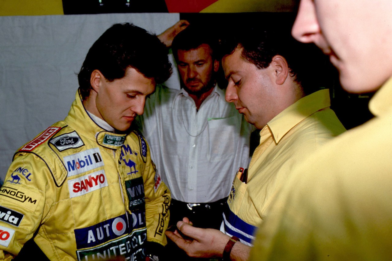 Formula one Championship 1991 - Michael Schumacher (ger) Benetton Ford - Team Benetton