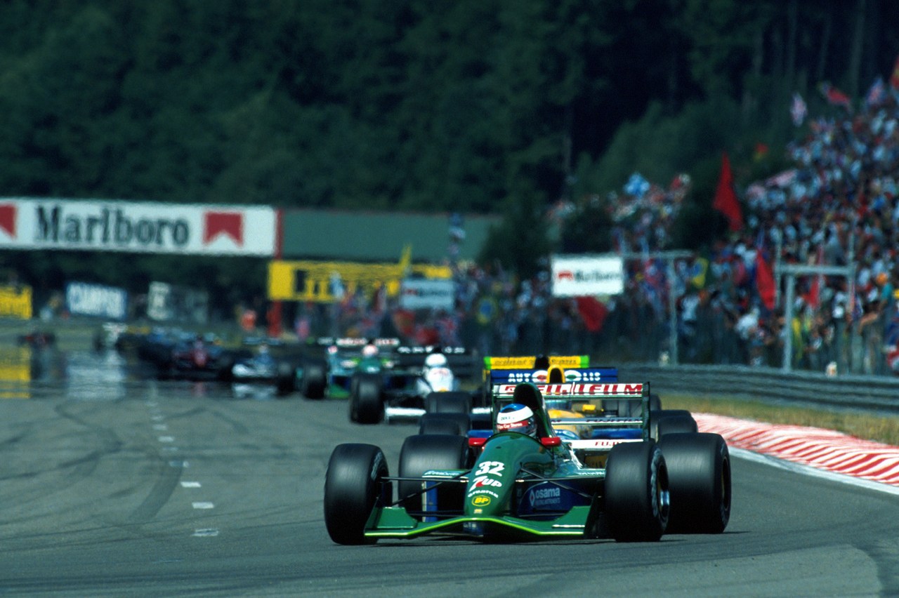 Formula one Championship 1991 - Michael Schumacher (ger) Jordan Ford- Team Jordan