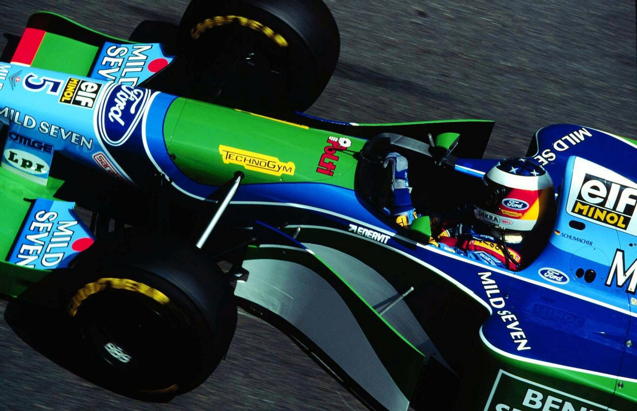Benetton ford schumacher #2