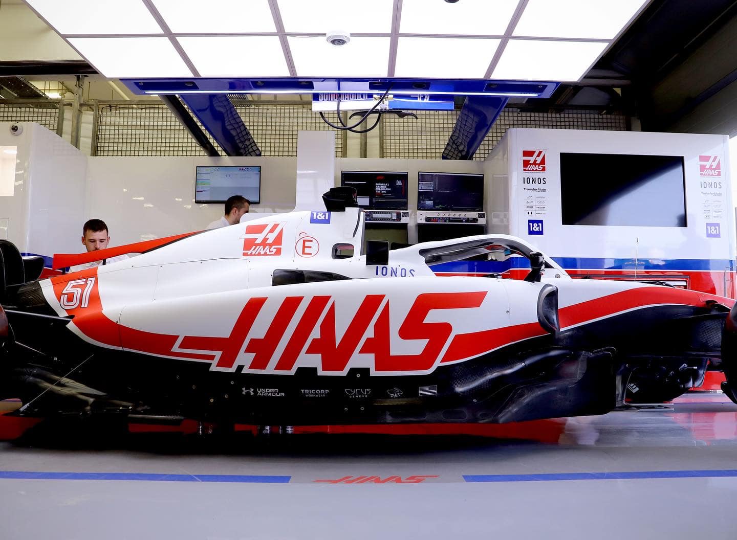 Nuova livrea Haas VF-22