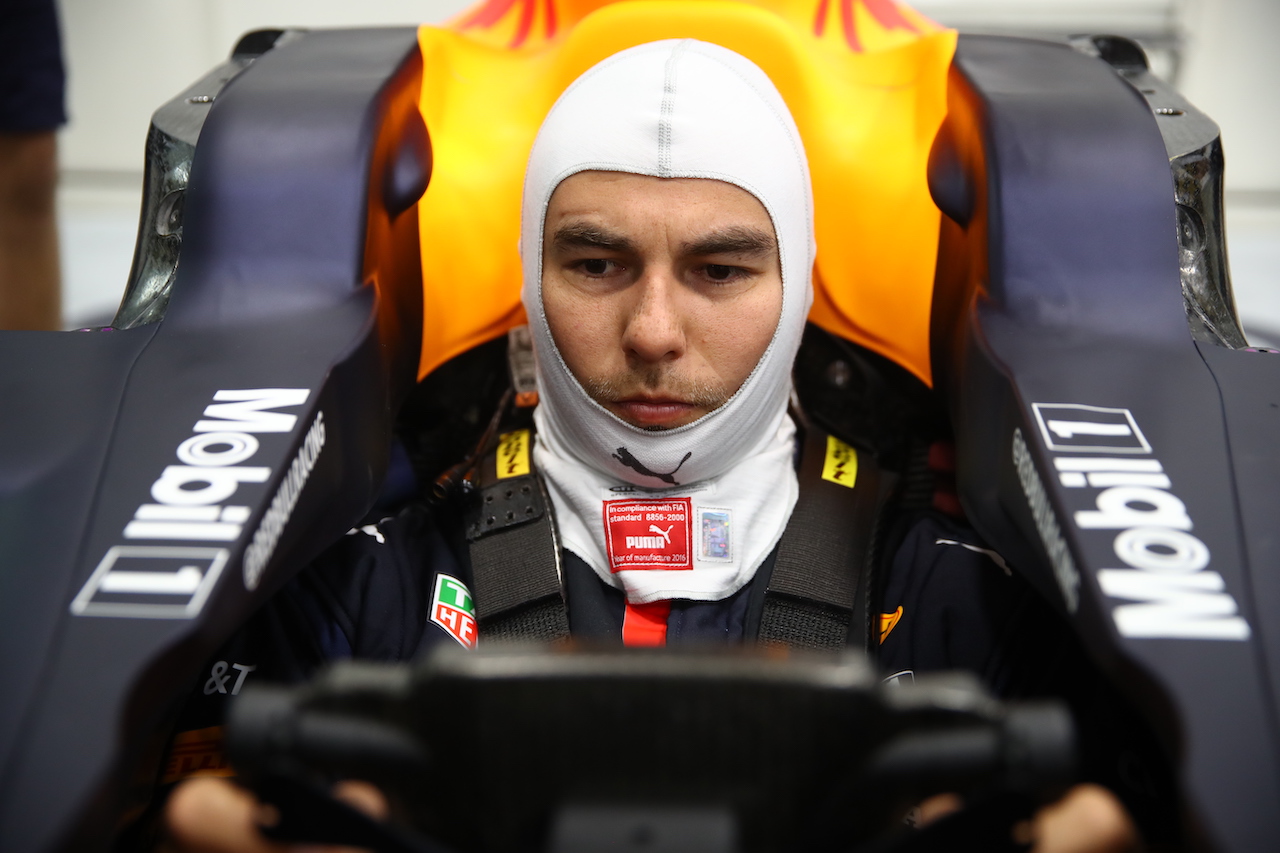 Perez, prima volta in Red Bull