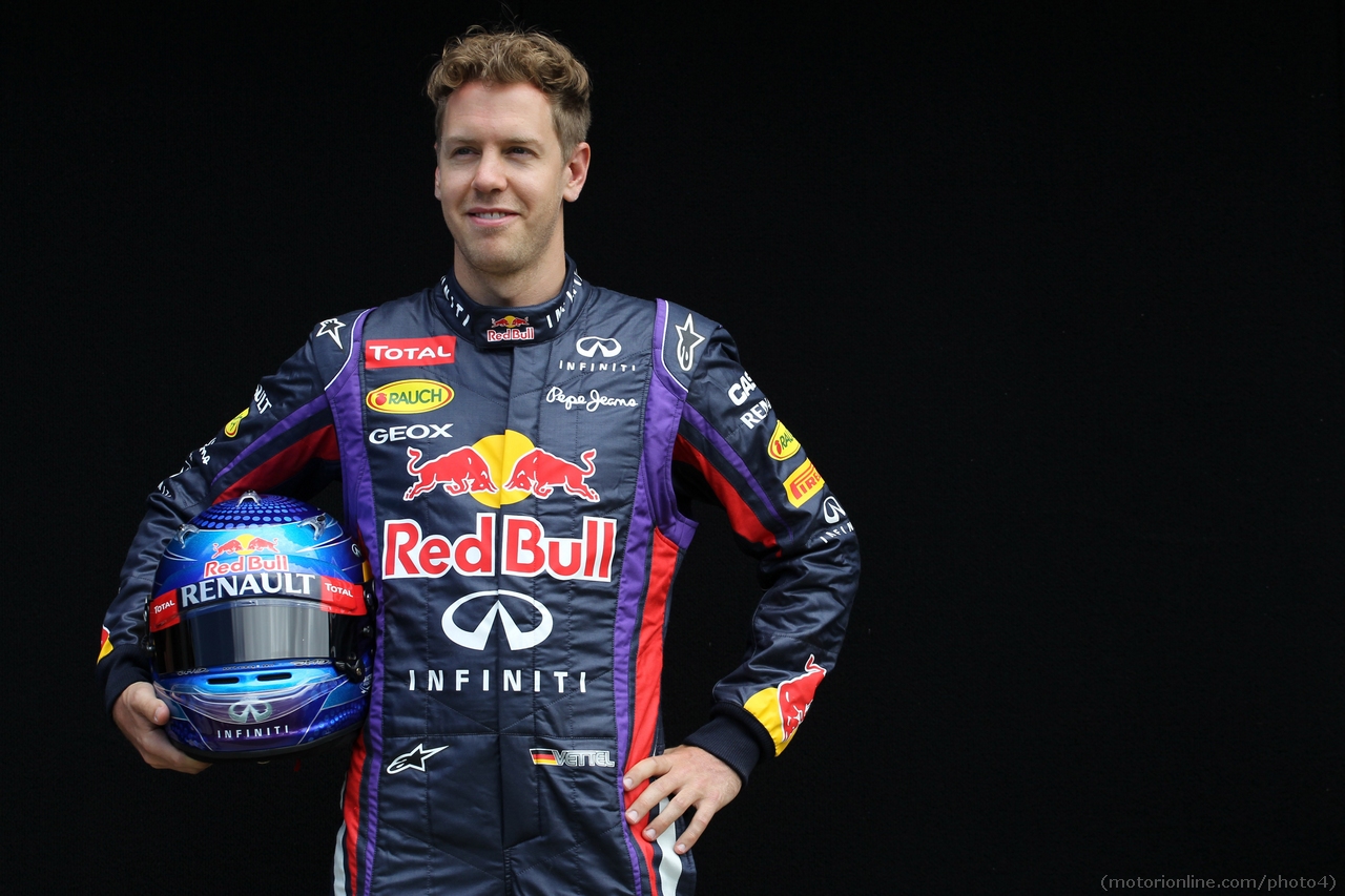 14.03.2013- Sebastian Vettel (GER) Red Bull Racing RB9 