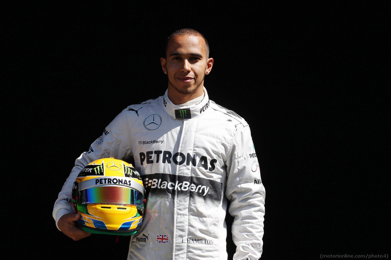 14.03.2013- Lewis Hamilton (GBR) Mercedes AMG F1 W04 