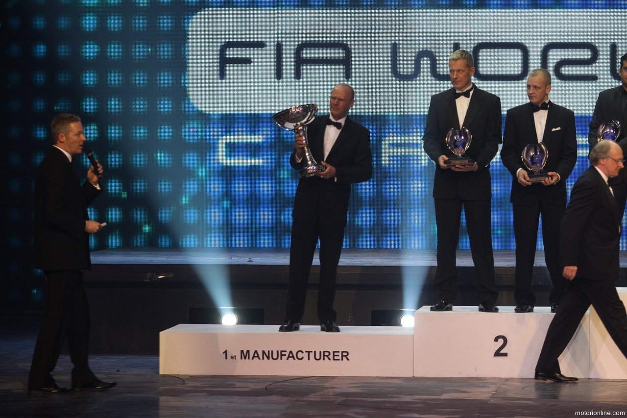 Premiazione FIA Gala Formula 1 2011