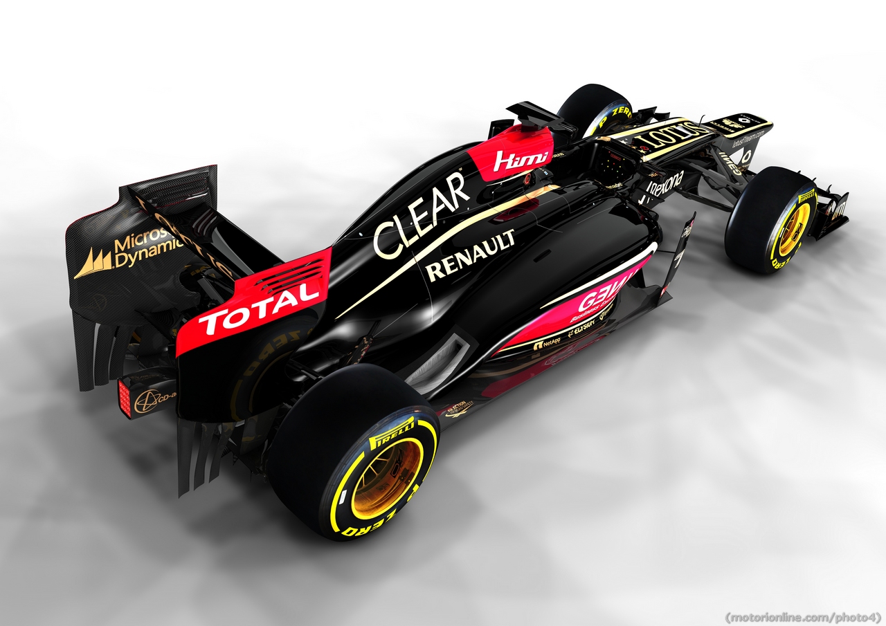 Presentazione Lotus E21 - 2013