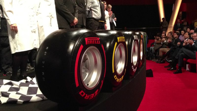 Presentazione Pirelli F1 2013