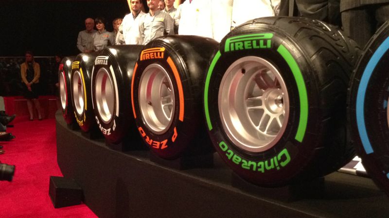 Presentazione Pirelli F1 2013