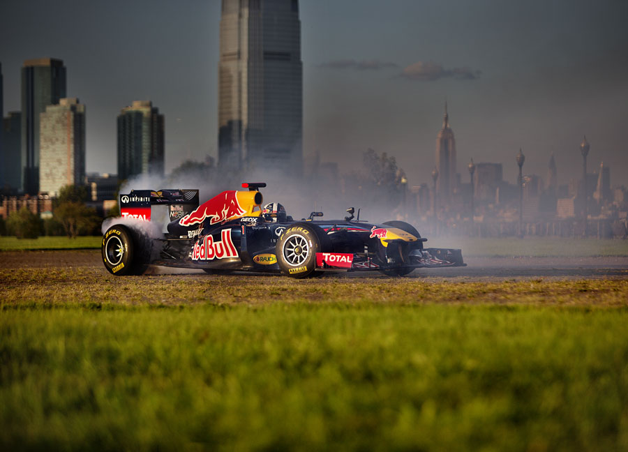 Red Bull e Coulthard - New Jersey